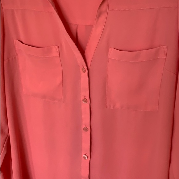 Express Button Down Blouse - Picture 4 of 6